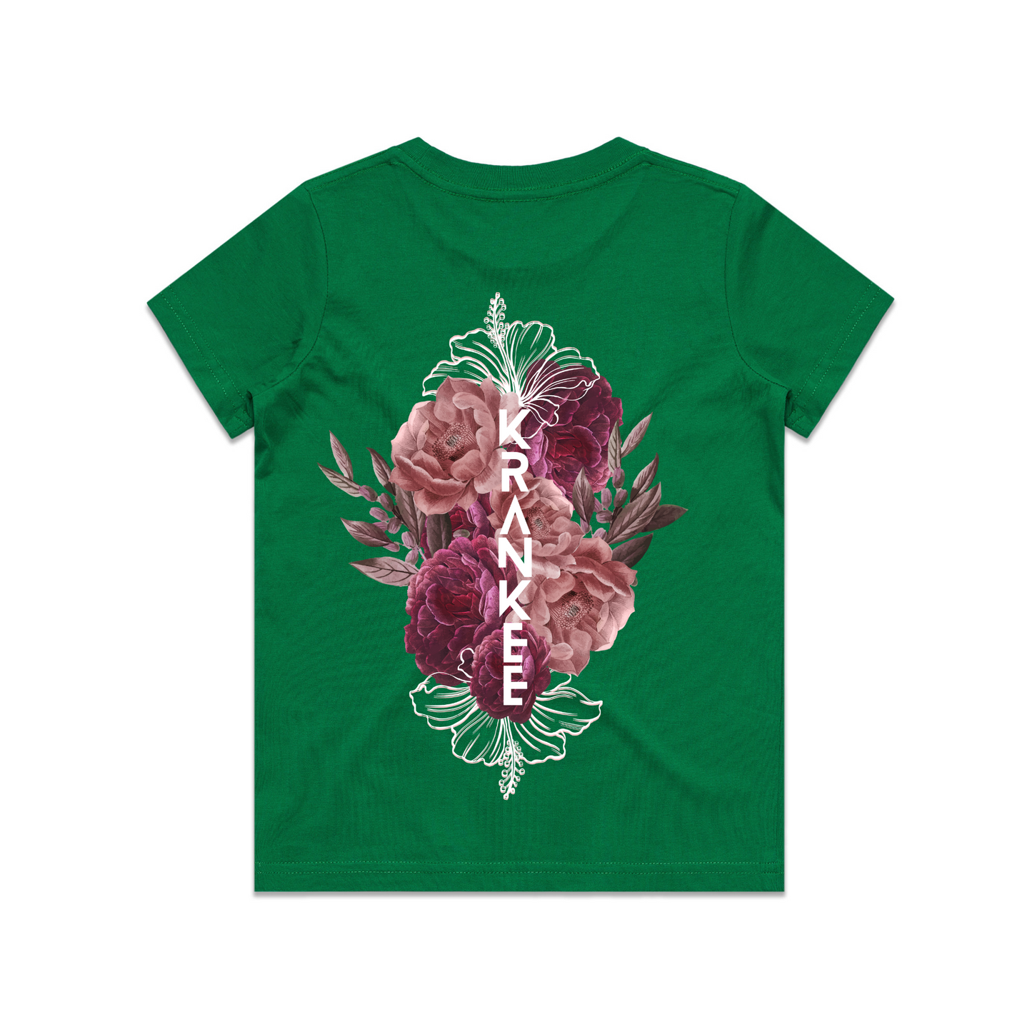 Kids Floral Back Tee