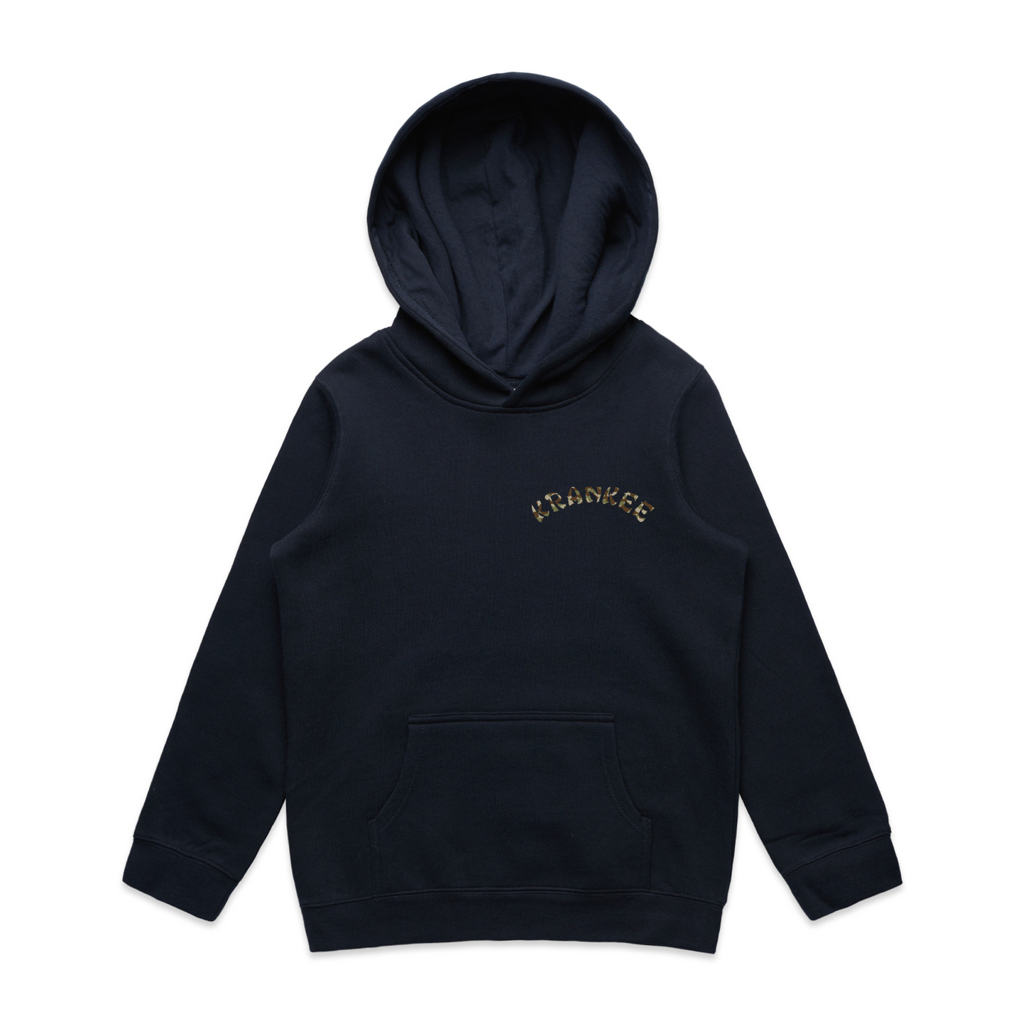 Kids Camo Back Hoodie