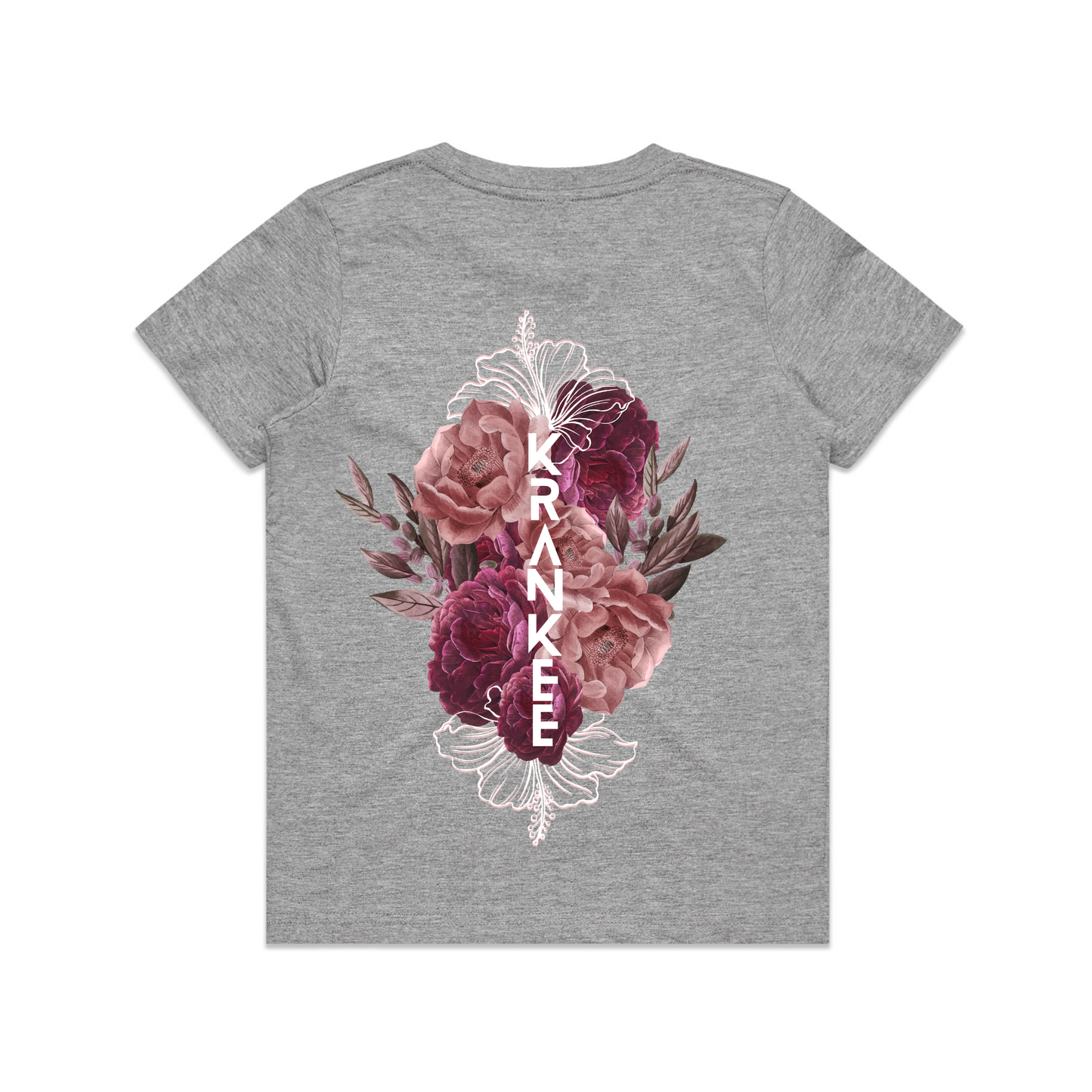 Kids Floral Back Tee