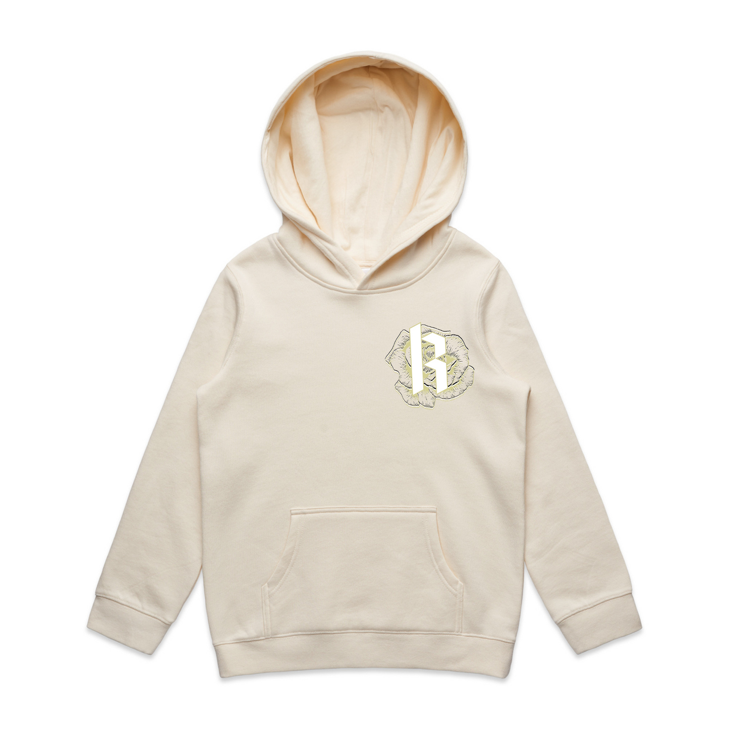 Kids Metallic Skull Hoodie