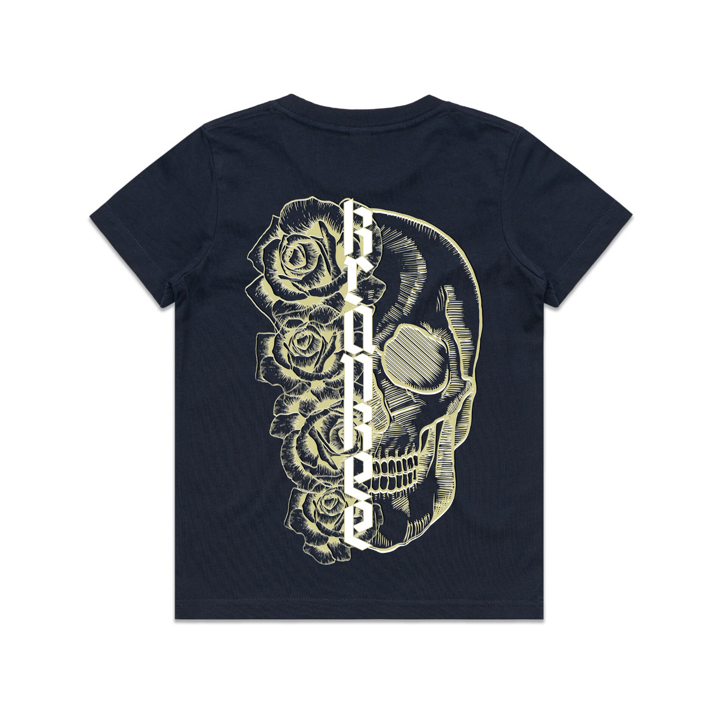 Kids Metallic Skull Tee