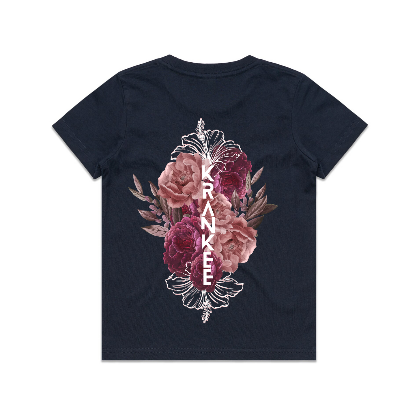 Kids Floral Back Tee
