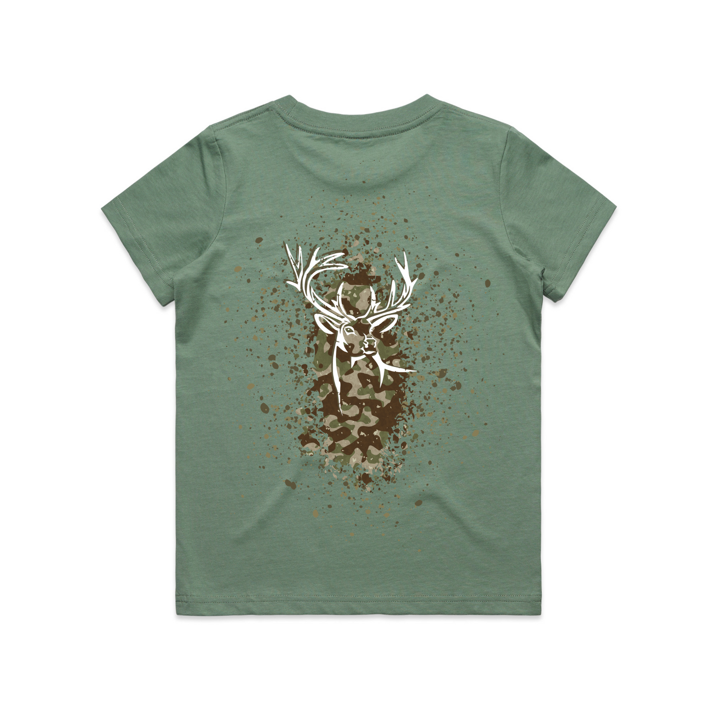 Kids Camo Back Tee