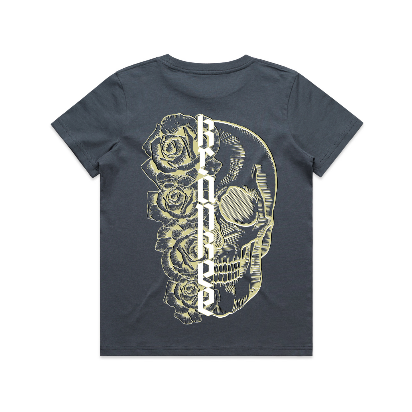 Kids Metallic Skull Tee