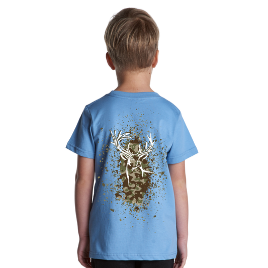 Kids Camo Back Tee