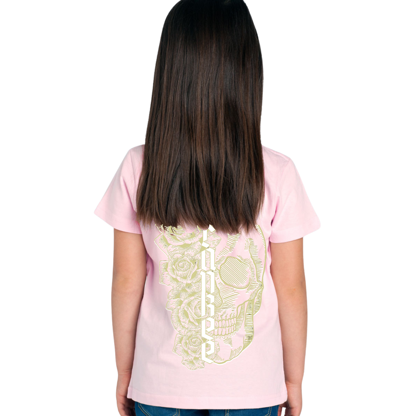 Kids Metallic Skull Tee