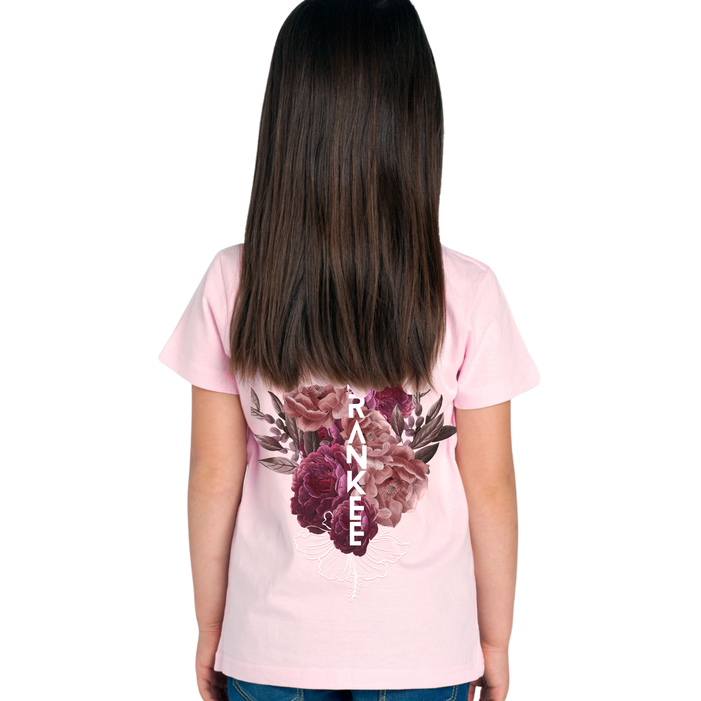 Kids Floral Back Tee