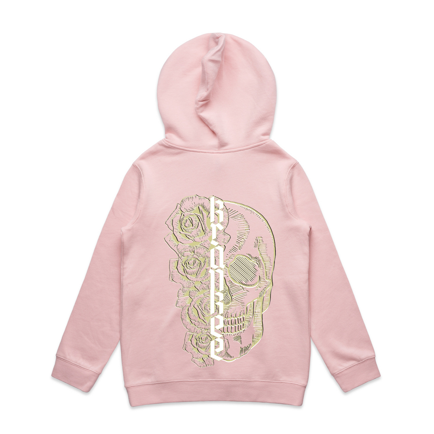 Kids Metallic Skull Hoodie