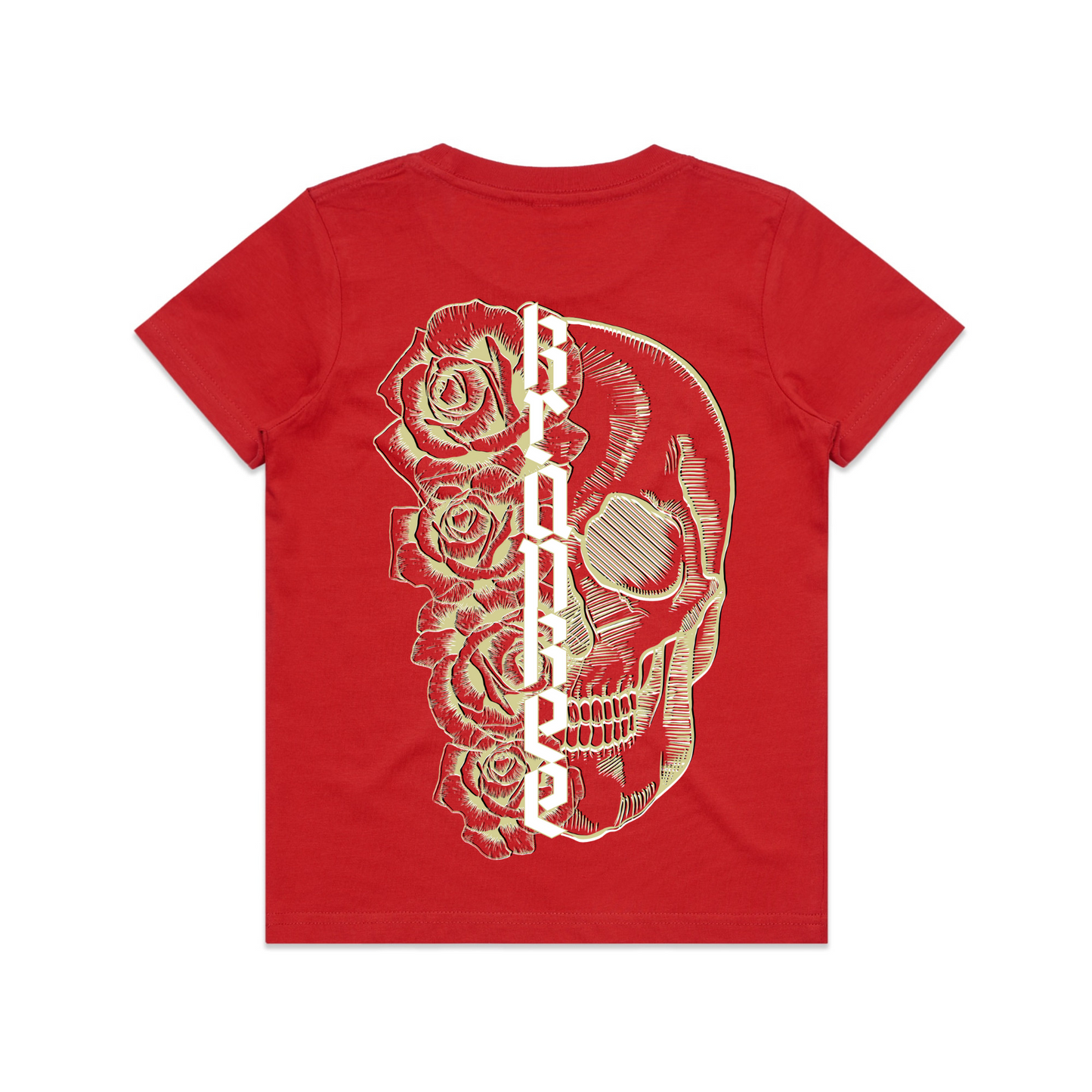 Kids Metallic Skull Tee