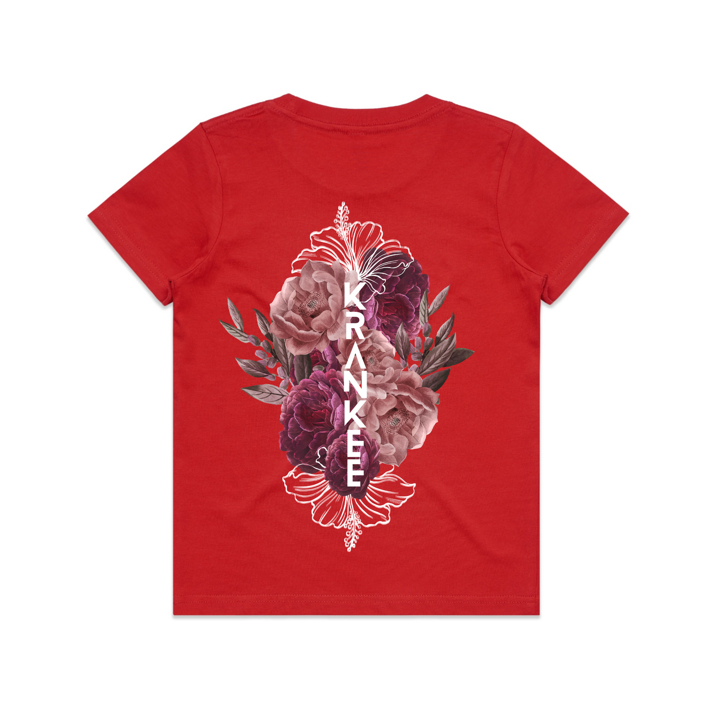 Kids Floral Back Tee