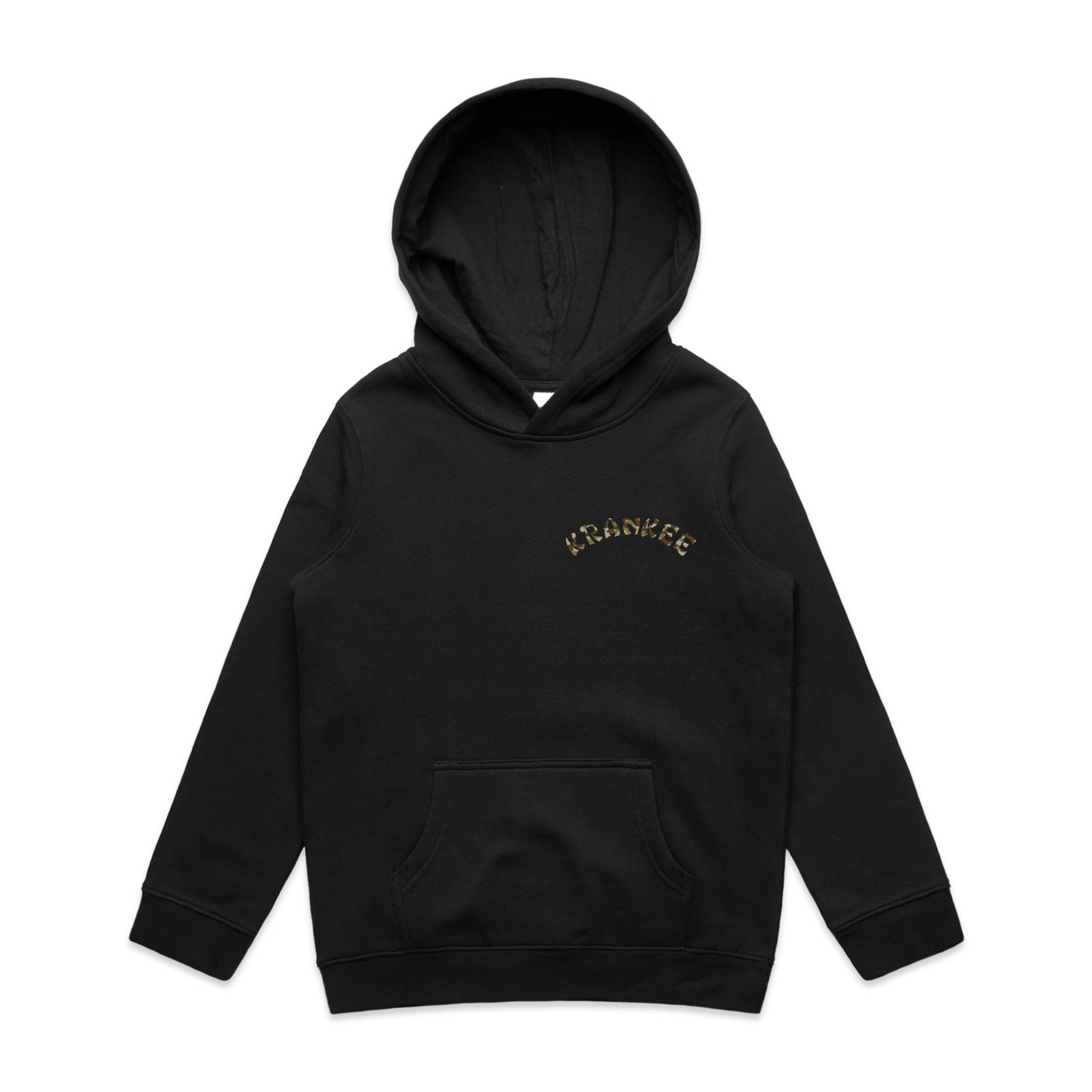 Kids Camo Back Hoodie