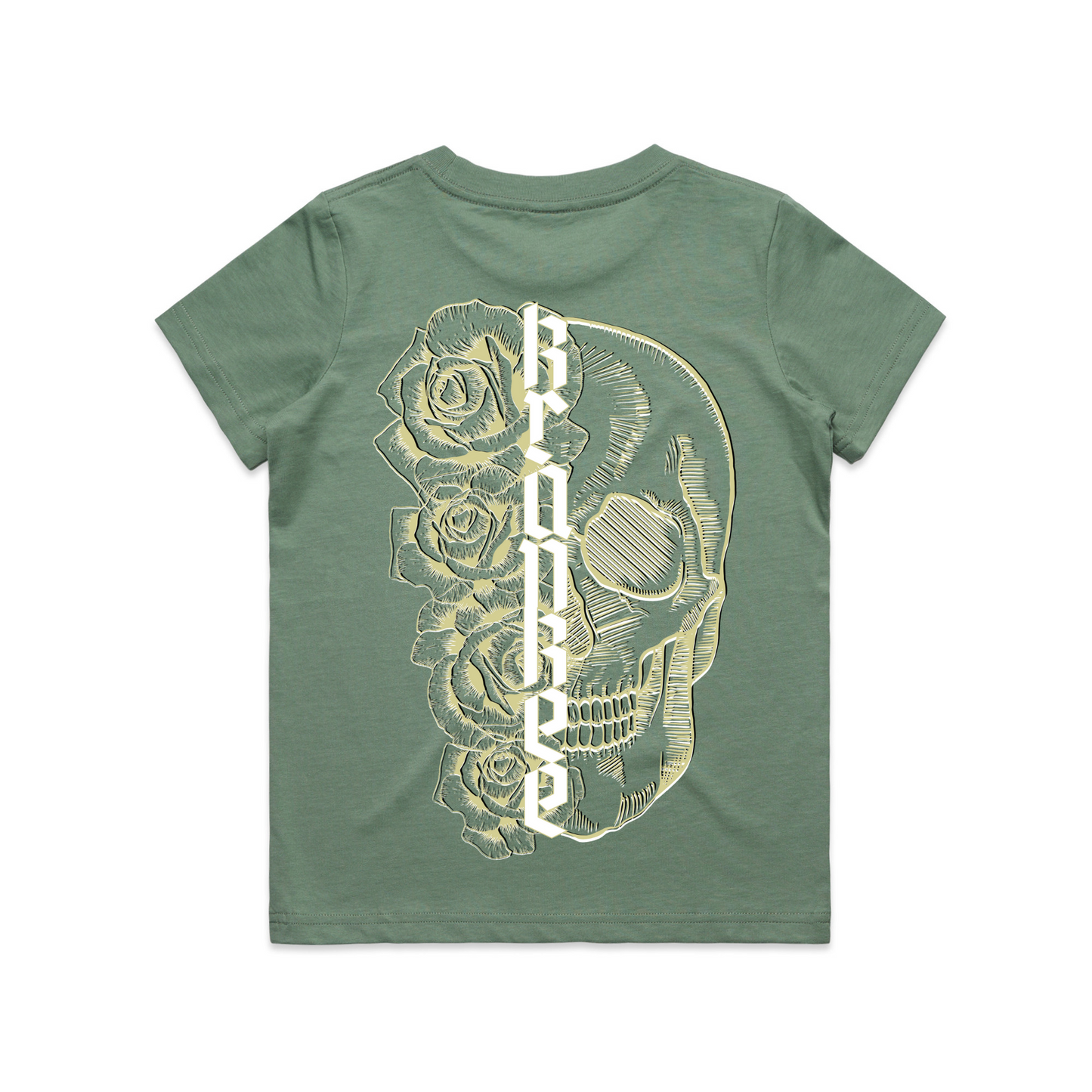 Kids Metallic Skull Tee