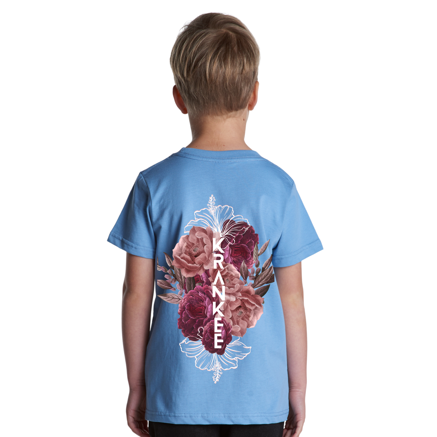 Kids Floral Back Tee