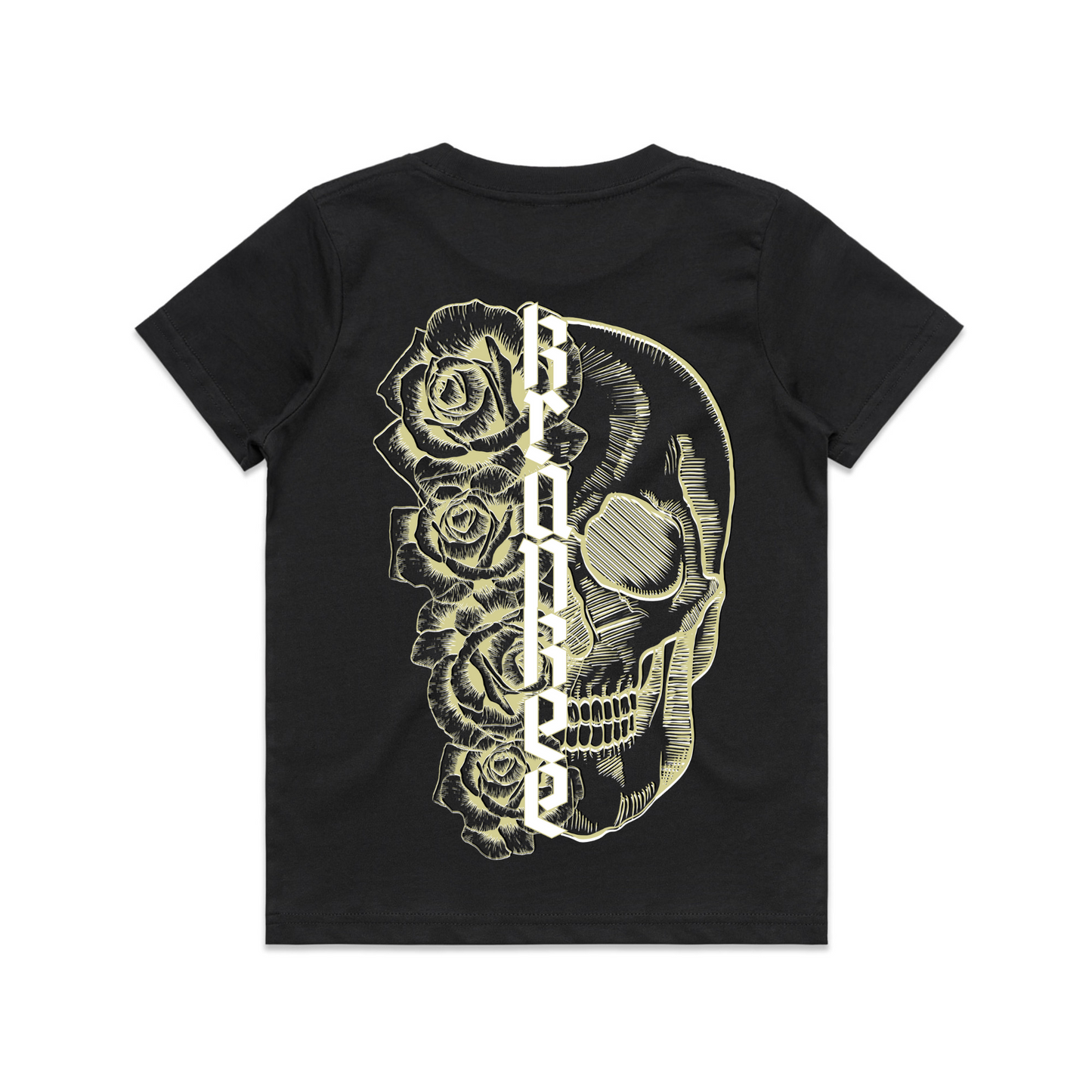 Kids Metallic Skull Tee