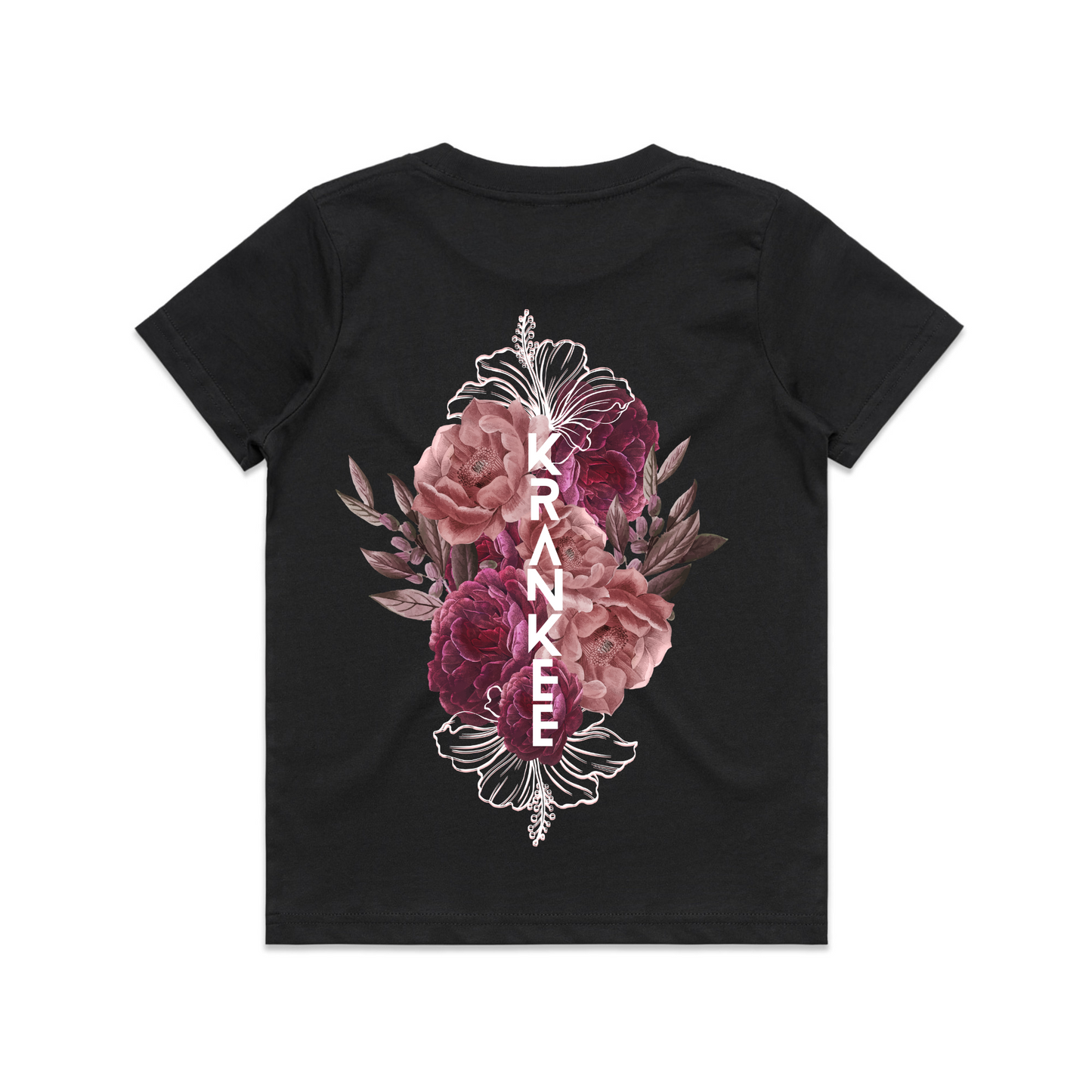 Kids Floral Back Tee