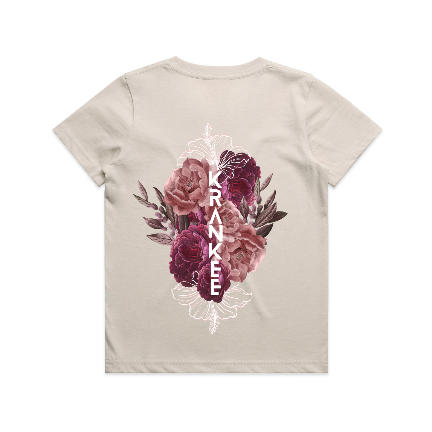 Kids Floral Back Tee