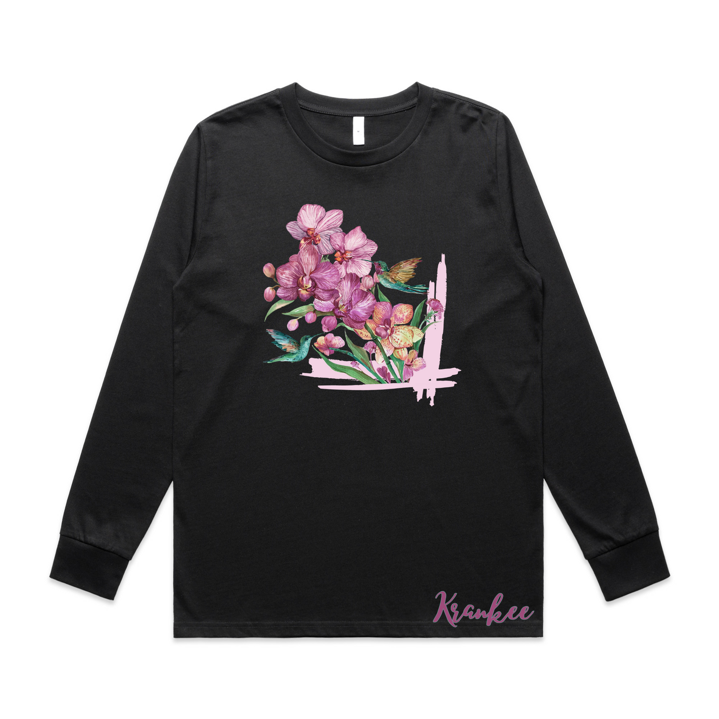 Womens Orchid Long Sleeve