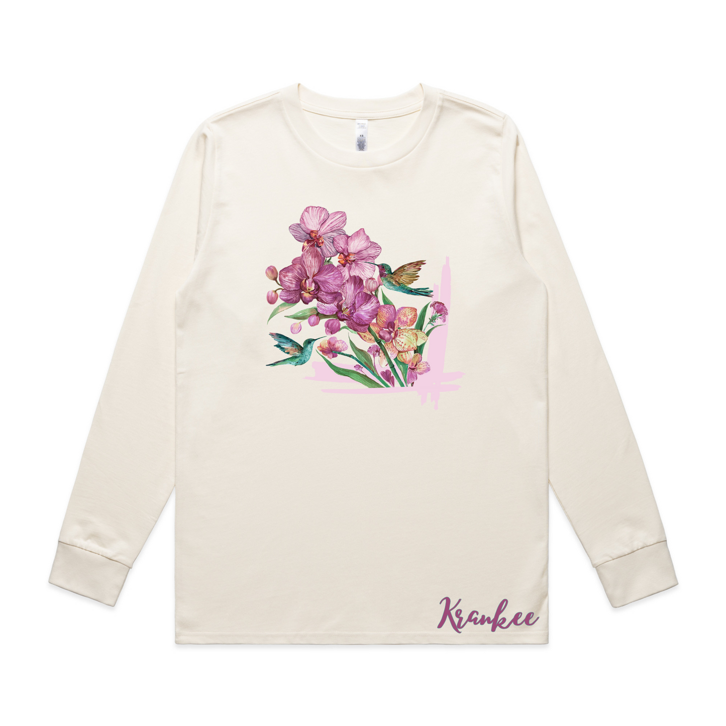 Womens Orchid Long Sleeve