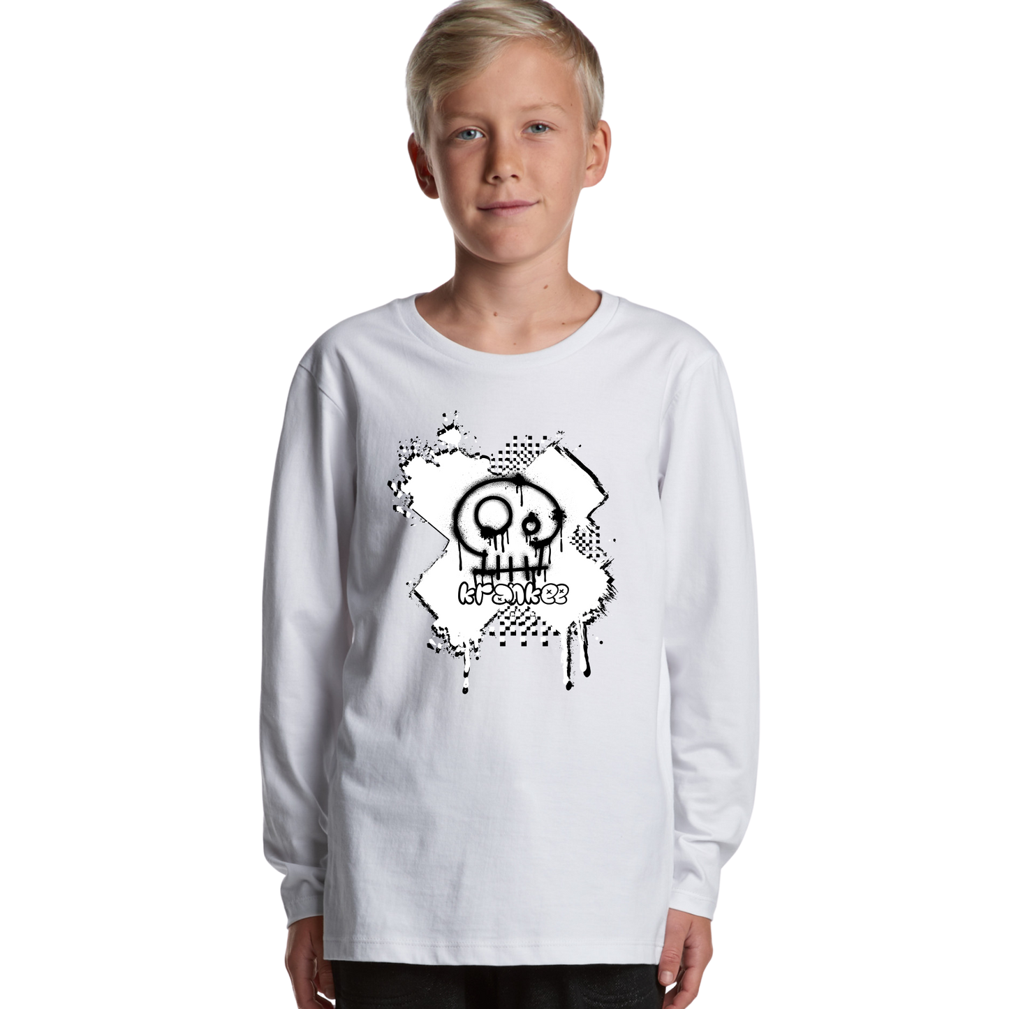 Kids Spray Paint Long Sleeve