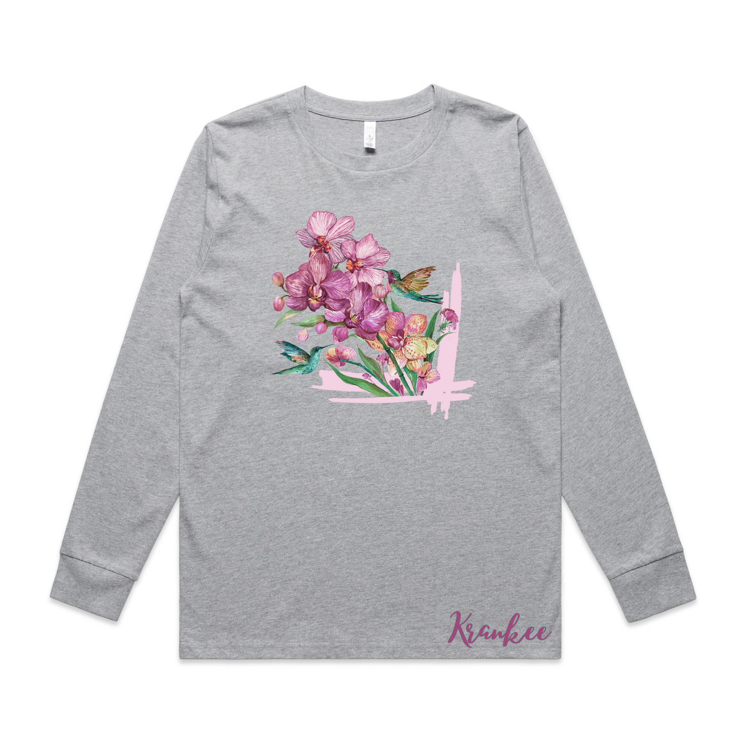 Womens Orchid Long Sleeve