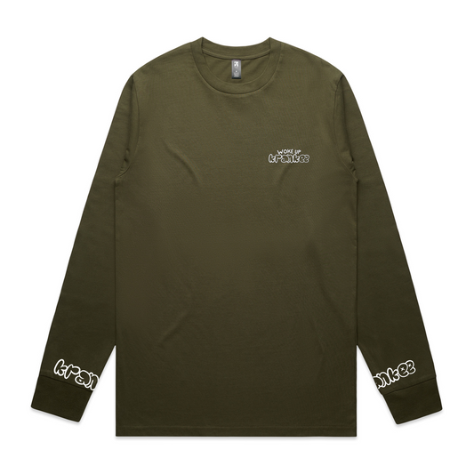 Mens Woke Up Long Sleeve