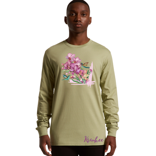Mens Orchid Long Sleeve