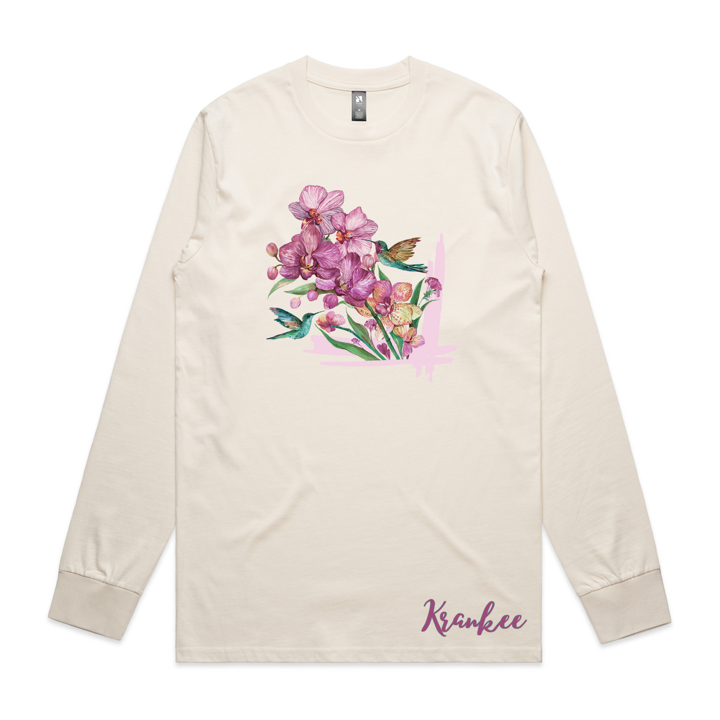 Mens Orchid Long Sleeve