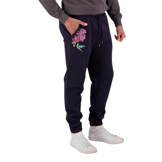 Unisex Orchid Loose Track Pants