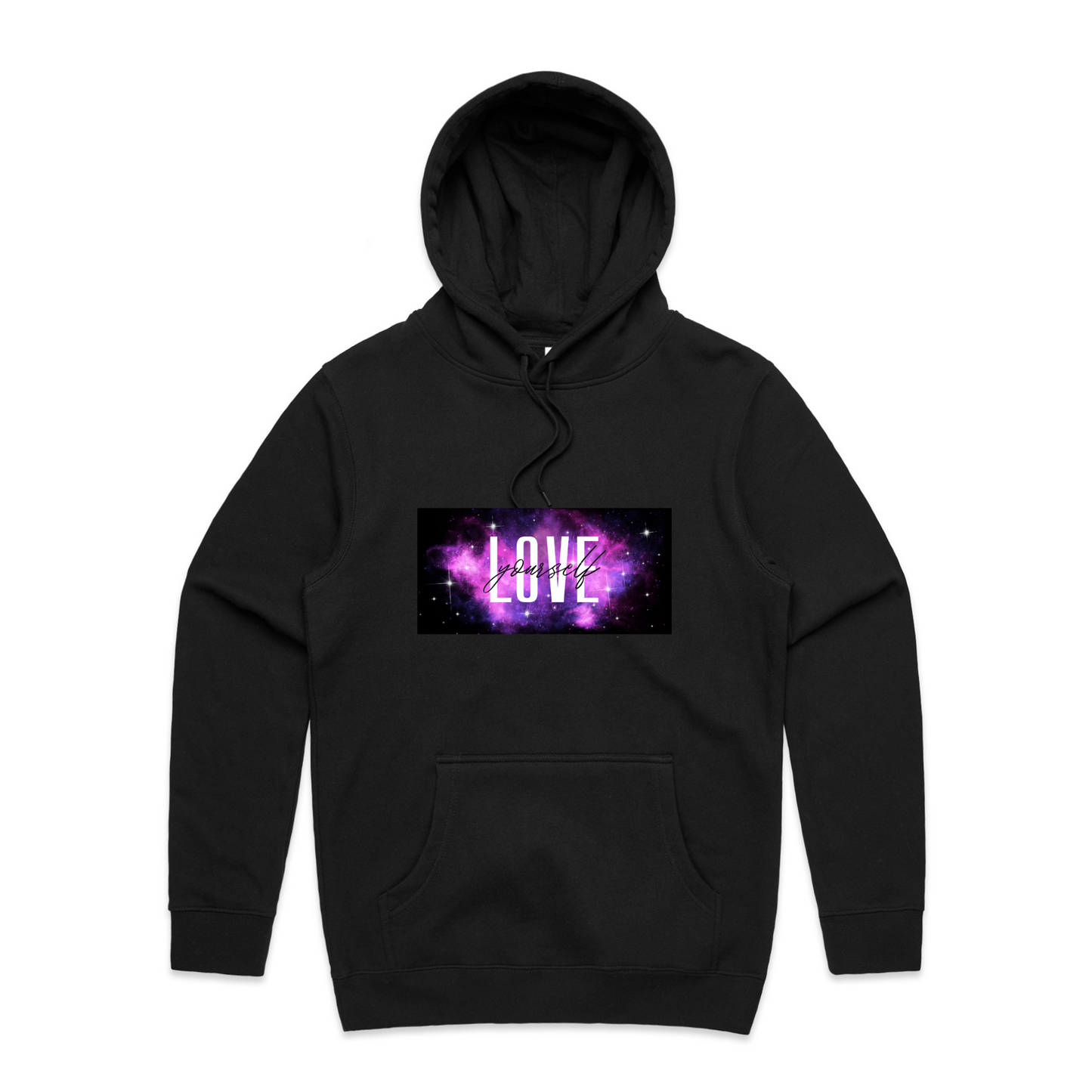 Mens Galaxy Love Hoodie