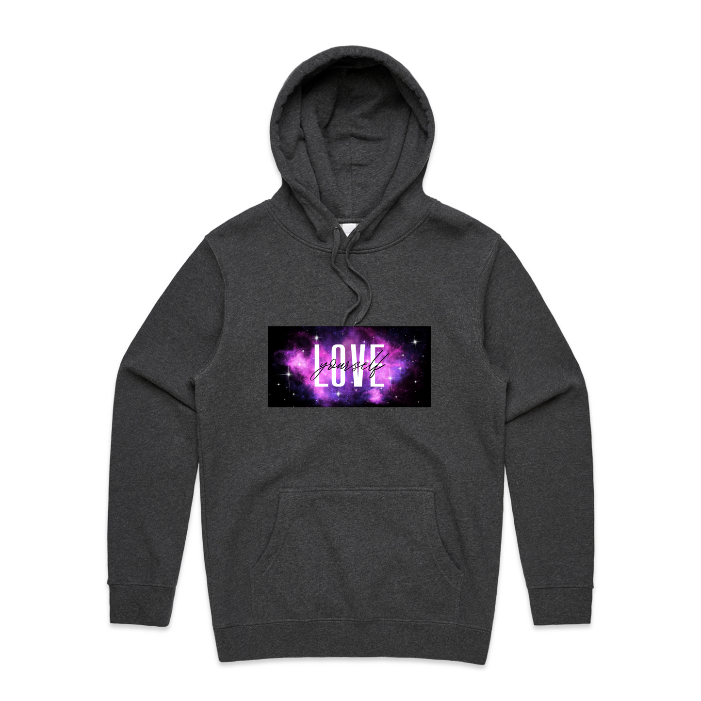 Mens Galaxy Love Hoodie