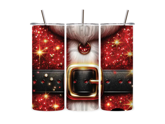 Santas Belt 2 XMAS - Tumbler & Bottle