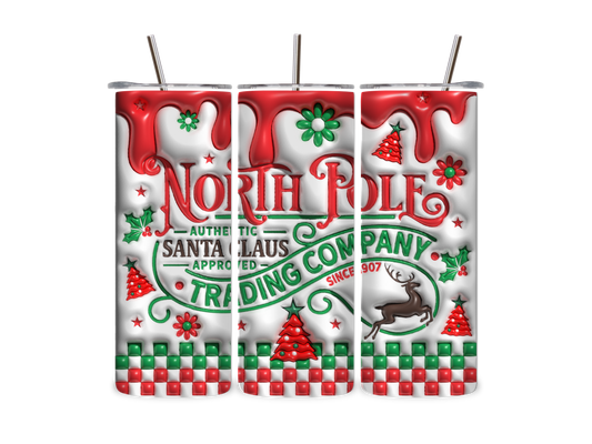 North Pole XMAS - Tumbler & Bottle