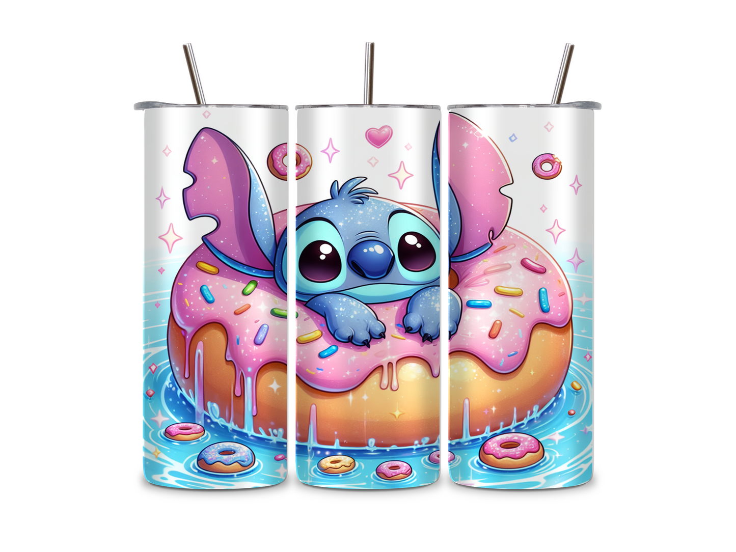 Stitch Donut - Tumbler & Bottle