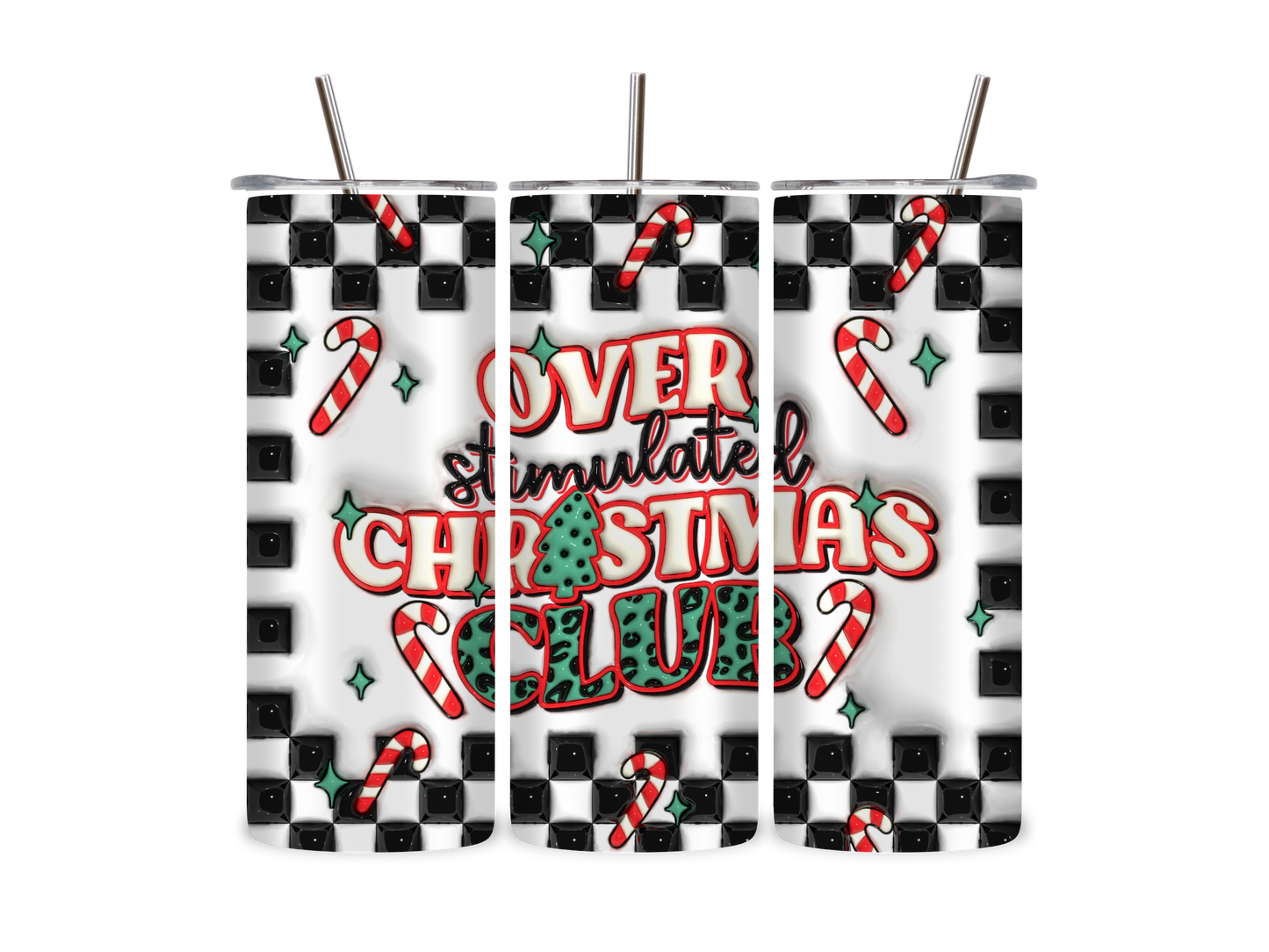 Overstimulated XMAS - Tumbler & Bottle