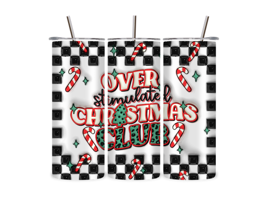 Overstimulated XMAS - Tumbler & Bottle
