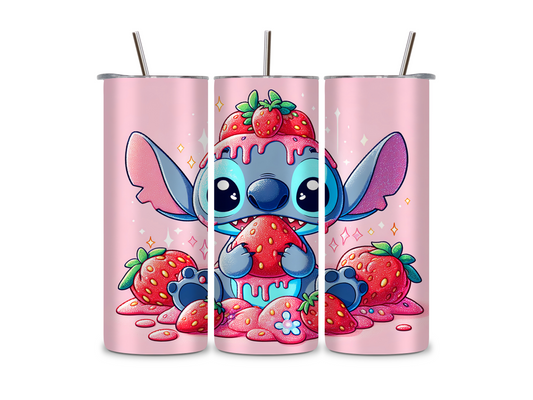 Stitch Strawberries - Tumbler & Bottle