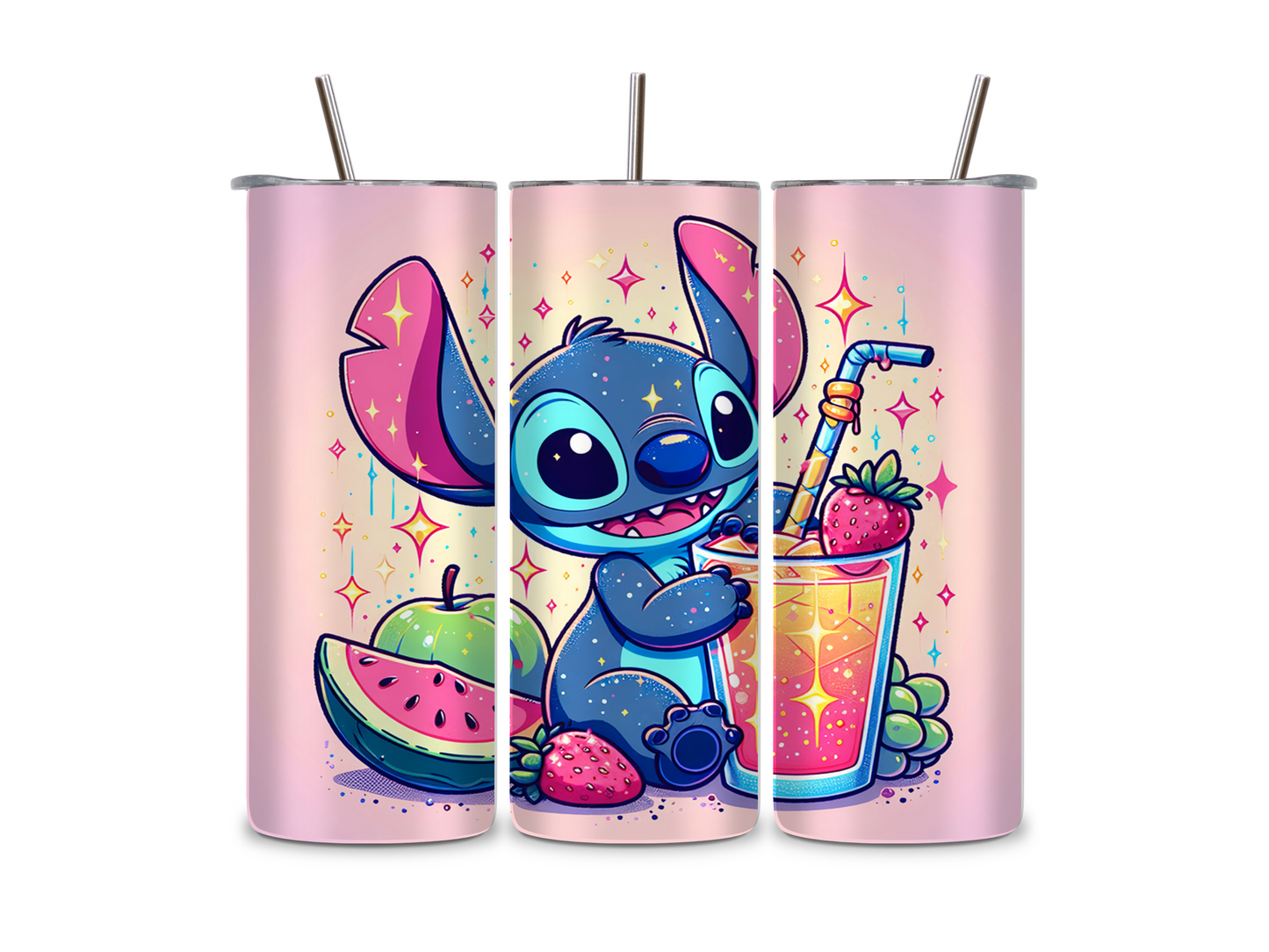 Stitch Fruity - Tumbler & Bottle