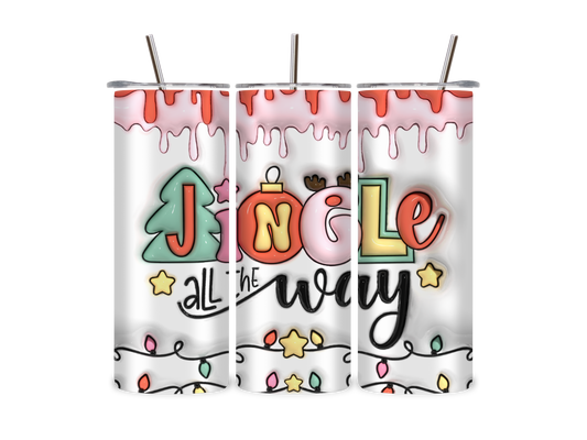 Jingle All the Way XMAS - Tumbler & Bottle
