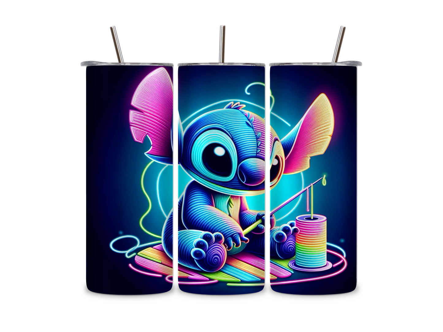 Neon Stitch - Tumbler & Bottle