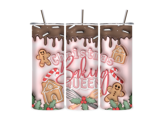 Baking Queen XMAS - Tumbler & Bottle