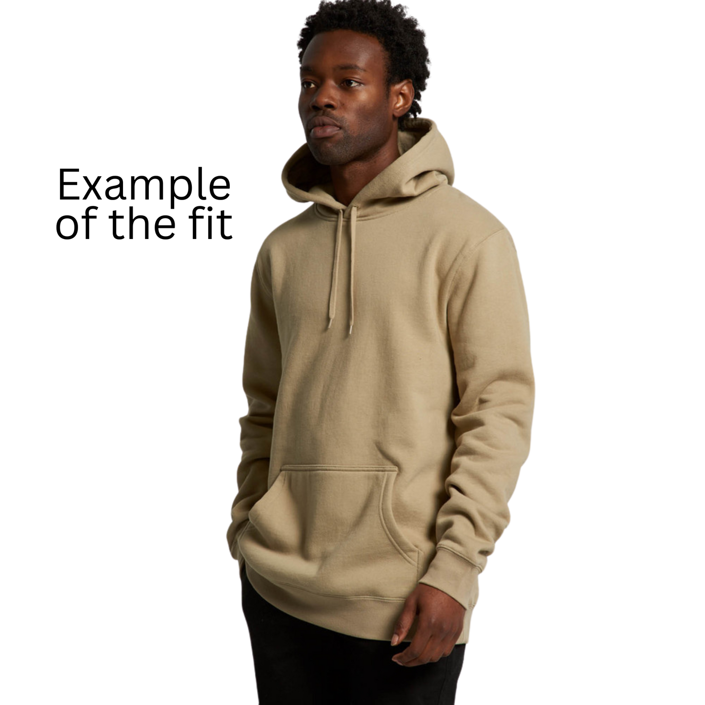 Aqua Front Crown - Mens Staple Hoodie