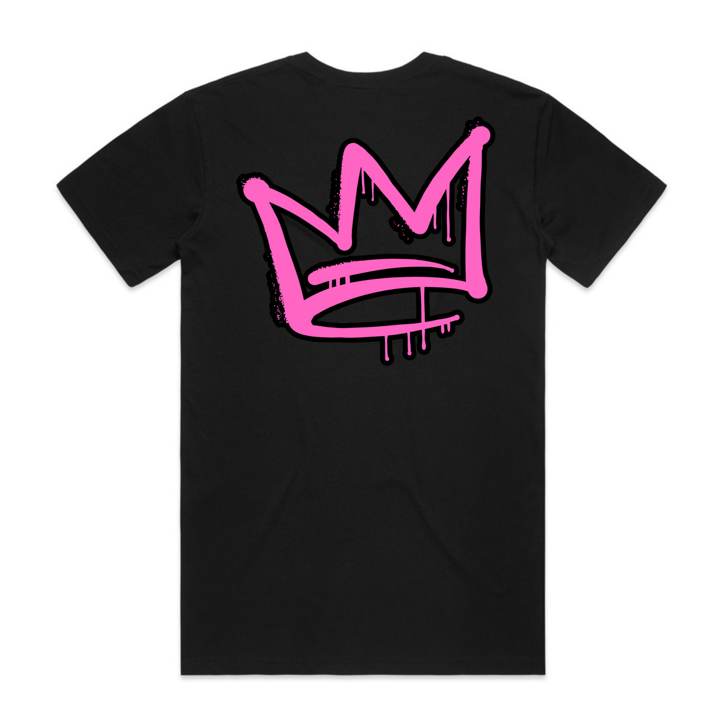 Pink Back Crown - Mens Tee