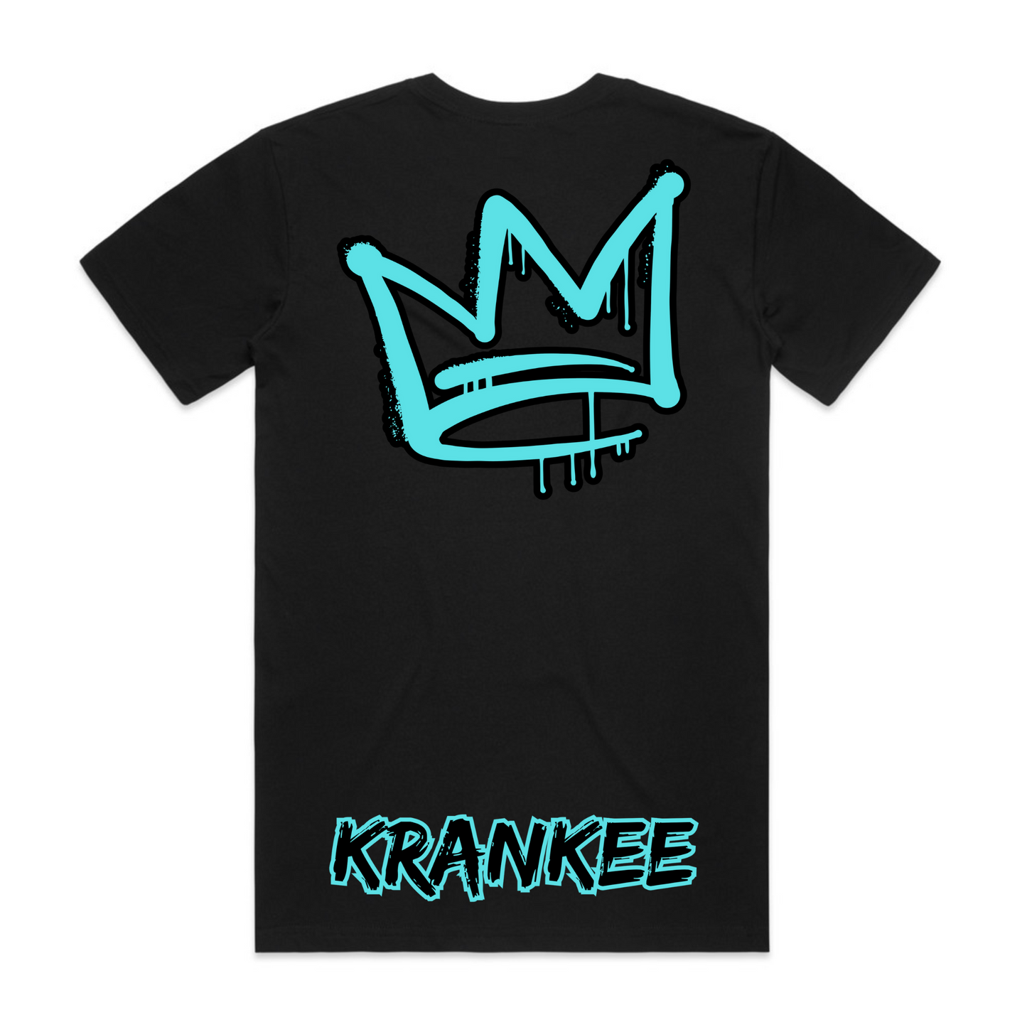 Aqua Back Crown - Mens Tee