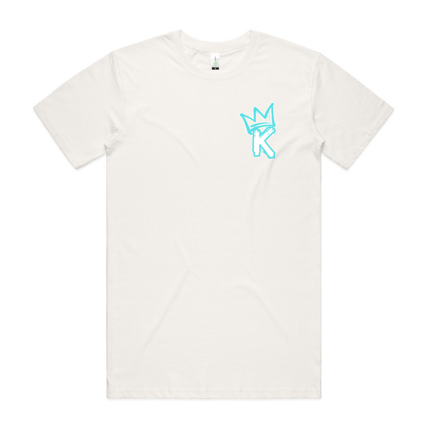 Aqua Back Crown - Mens Tee