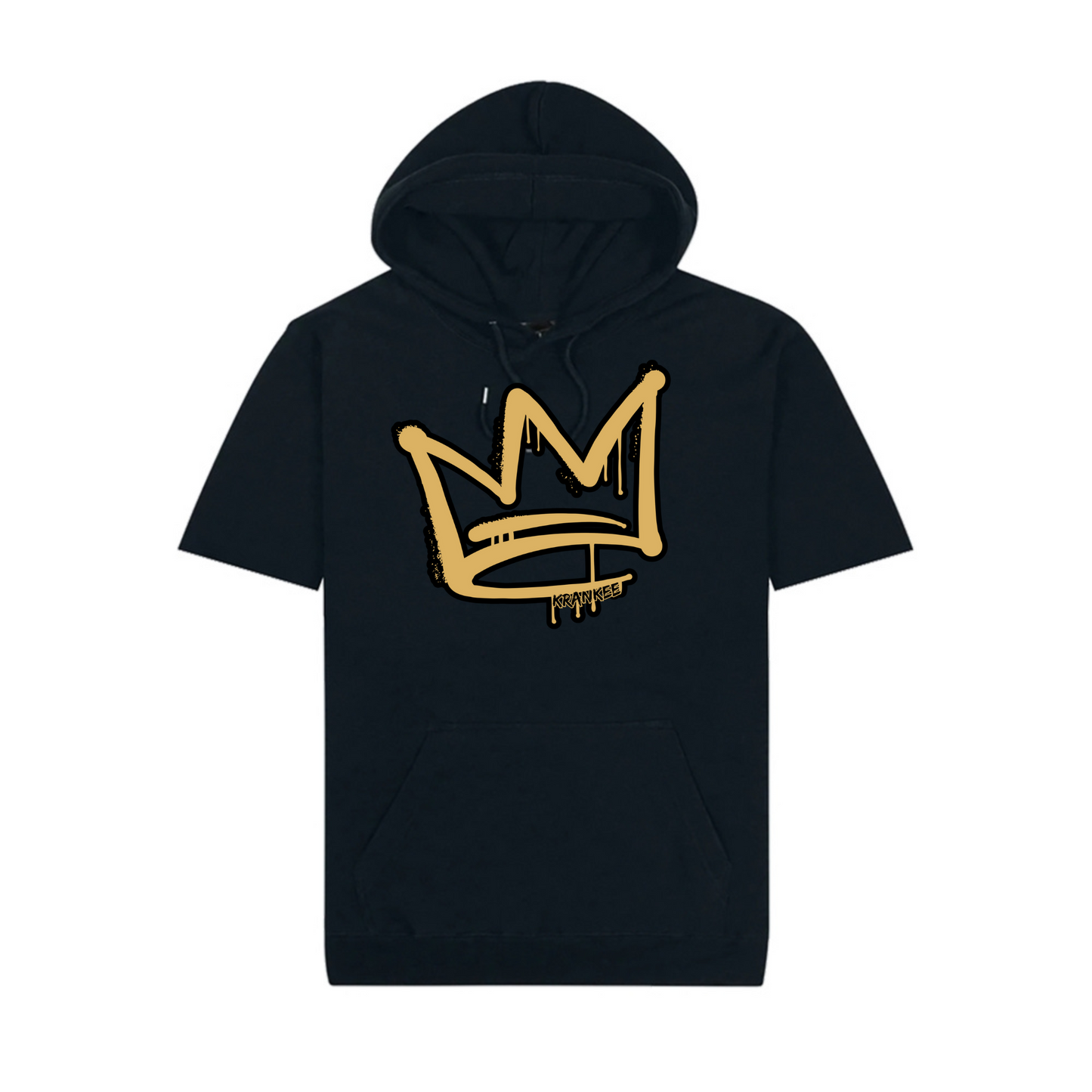 Gold Front Crown - Unisex Tee Hoodie