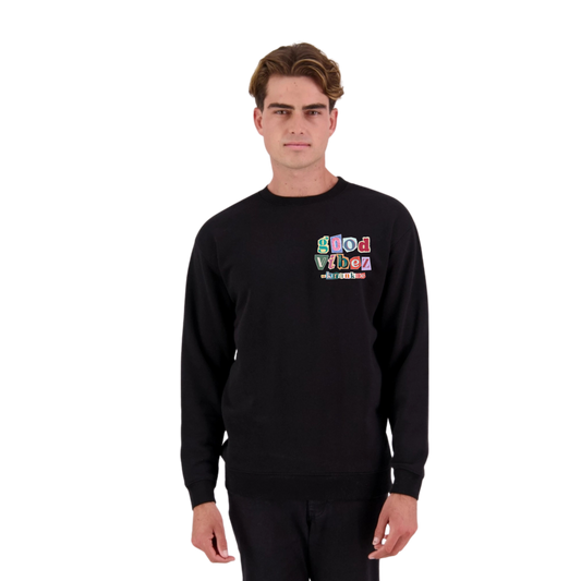 Good Vibez - Mens Crew Neck