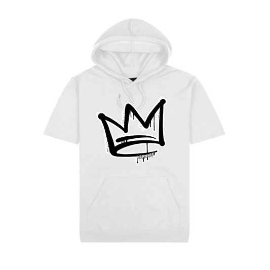 B/W Front Crown - Unisex Tee Hoodie