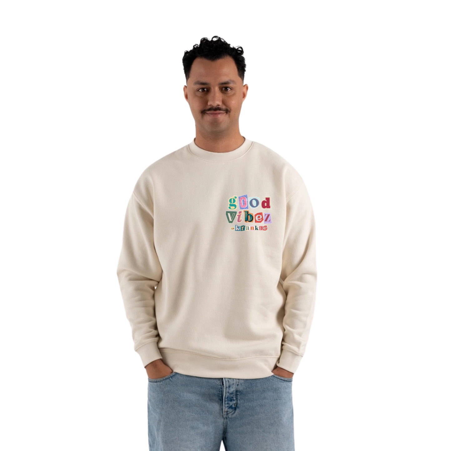 Good Vibez - Mens Crew Neck