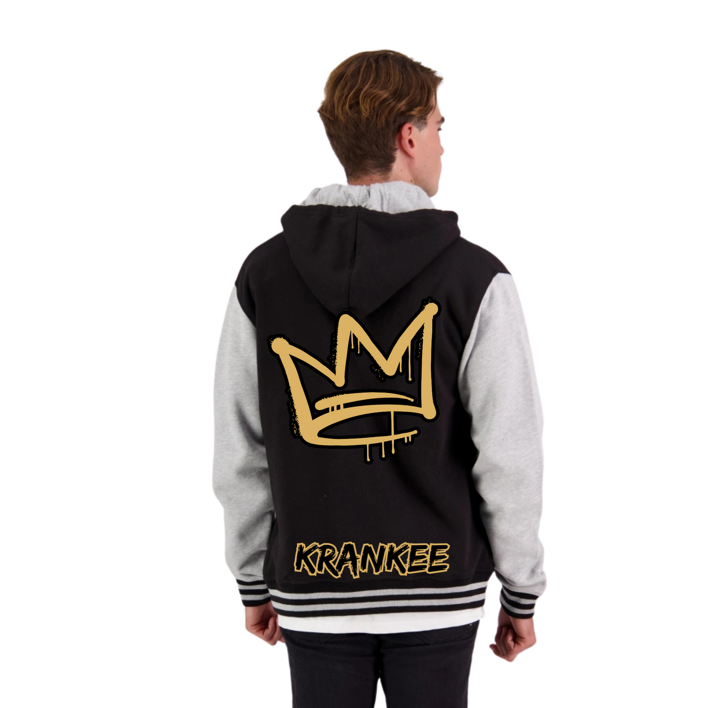 (All Colours) Back Crown - Unisex Retro Hoodie