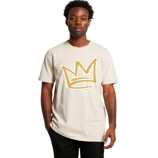 Gold Front Crown - Mens Tee